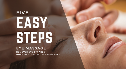 Five Easy Steps Eye Massage